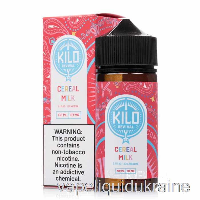 Vape Ukraine Cereal Milk - KILO Revival - 100mL 0mg